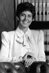 Portrait of Florida Supreme Court Justice Rosemary Barkett.
