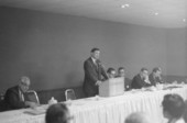 Representative Don Fuqua speaking from lectern