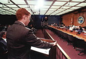 Representative Adam Putnam waiting to address a House Committee - Tallahassee, Florida.