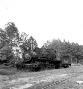 Old steam locomotive
