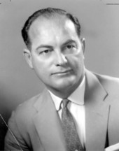 Portrait of Democrat Senator Fred O. Dickinson Jr.