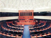 Interior view of the House chamber before remodeling - Tallahassee, Florida
