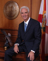 Portrait of Florida's 44th Governor Charlie Crist - Tallahassee, Florida.