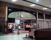 Storefront of Stafford Jewelers in the Northwood Mall on opening day - Tallahassee, Florida.