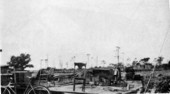 Remains of "Negro" schoolhouse in Palm Beach County destroyed by the Hurricane of 1928.
