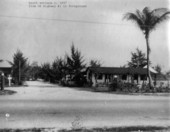 View showing the south entrance to Layton's Park - Riviera Beach, Florida.