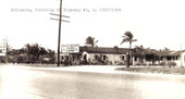 View of Layton's Park fishing camp - Riviera Beach, Florida.