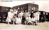 Some residents in 1936.