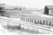 Terminus of the C.T.& G. Railroad - Carrabelle, Florida