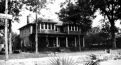 Front view of Mrs. Butler's 4 apartment house on College Avenue - Tallahassee, Florida.