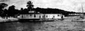 Houseboats on the bayfront - Miami, Florida