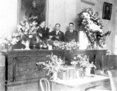 Patrick C. Whitaker being sworn in as President of the Florida Senate.