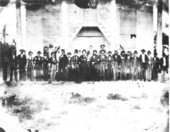 Members of the Florida House of Representatives assembled for a group portrait - Tallahassee, Florida.