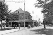 Woodland Boulevard looking North - DeLand, Fla.