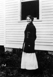 Miss Katherine Williams, head of FSCW's Dept. of Physical Education - Tallahassee, Florida.