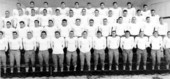 Group portrait of FSU's first football team since 1905 - Tallahassee, Florida.