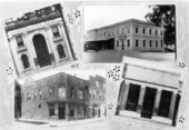 4 bank buildings in Florida's capital city - Tallahassee, Florida.