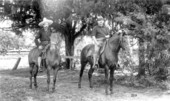 Spanish-American war soldiers on horseback