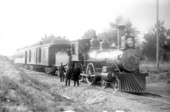 Jacksonville, Tampa and Key West Railroad steam engine #4.