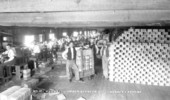 Interior of Warnell Lumber & Veneer Company's basket factory