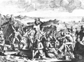 Florida Indians capturing shipwreck victims