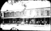Stores on the west side of Monroe between College and Park - Tallahassee, Florida.