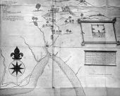 Map of Apalachee Bay and the region of San Luis.