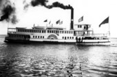 Steamer "H.B. Plant" shortly after completion at Wilmington, Delaware