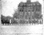 Home guard on parade - Gainesville, Florida.