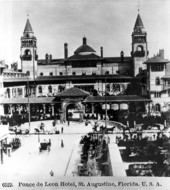 Ponce de Leon Hotel, St. Augustine, Florida.