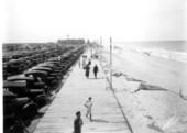 Boardwalk at the beach - Melbourne, Florida.