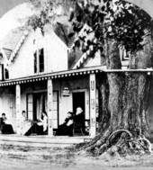Home of Mrs. Harriet Beecher Stowe and family - Mandarin, Florida.