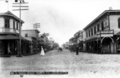 Looking north along Orange Avenue - Orlando, Florida.
