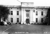 Front of the Leon County Court House - Tallahassee, Florida.