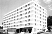 Hotel Duval on the northeast corner of Monroe and Virginia - Tallahassee, Florida.
