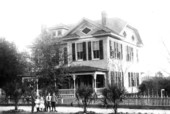 The Munroe House at the southeast corner of Call and Gadsden Streets - Tallahassee, Florida.