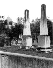Murat graves at Saint John's Episcopal Church cemetery - Tallahassee, Florida.