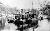 Phosphate dredge boat