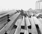 Putnam Lumber Company lumber yard - Shamrock, Florida
