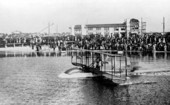 First regularly scheduled airline flight - Saint Petersburg, Florida