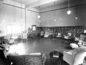 Browsing room of Dodd Hall at Florida State University - Tallahassee, Florida.