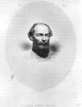 Portrait of Confederate Lieutenant General Edmund Kirby Smith.