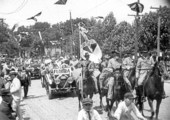 Reunion parade of Civil War veterans - Jacksonville, Florida.