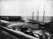 North pier at Fort Jefferson - Dry Tortugas, Florida