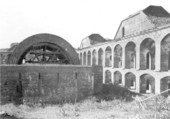 Close-up view of powder magazines at Fort Jefferson - Garden Key, Florida