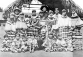 Seminole Indian group portrait
