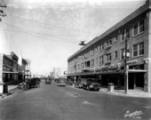 Eastward looking view of Marion Avenue - Punta Gorda, Florida.