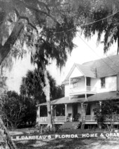 Florida home and orange grove of L. E. Barbeau - Kissimmee, Florida