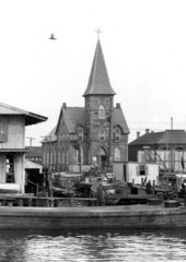 Norwegian Seaman's church by the docks - Pensacola, Florida.