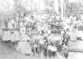 Baptist, Methodist and Presbyterian Churches picnic at McFarlane Park
